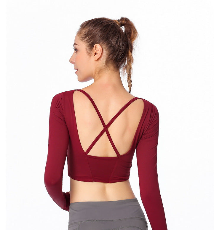 Cross Back Gym Shirt