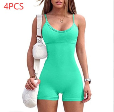 Jumpsuit Sports Yoga Workout Women Sportwear