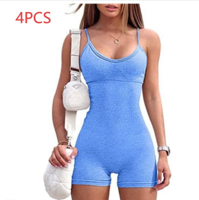 Jumpsuit Sports Yoga Workout Women Sportwear