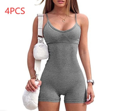Jumpsuit Sports Yoga Workout Women Sportwear