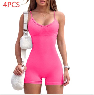 Jumpsuit Sports Yoga Workout Women Sportwear