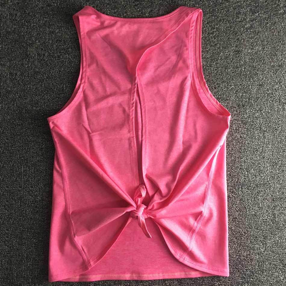 Women’s Backless Sleeveless Yoga Tank Top