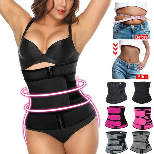 Tummy Sweat Waist Trainer Shapewear Bodysuit