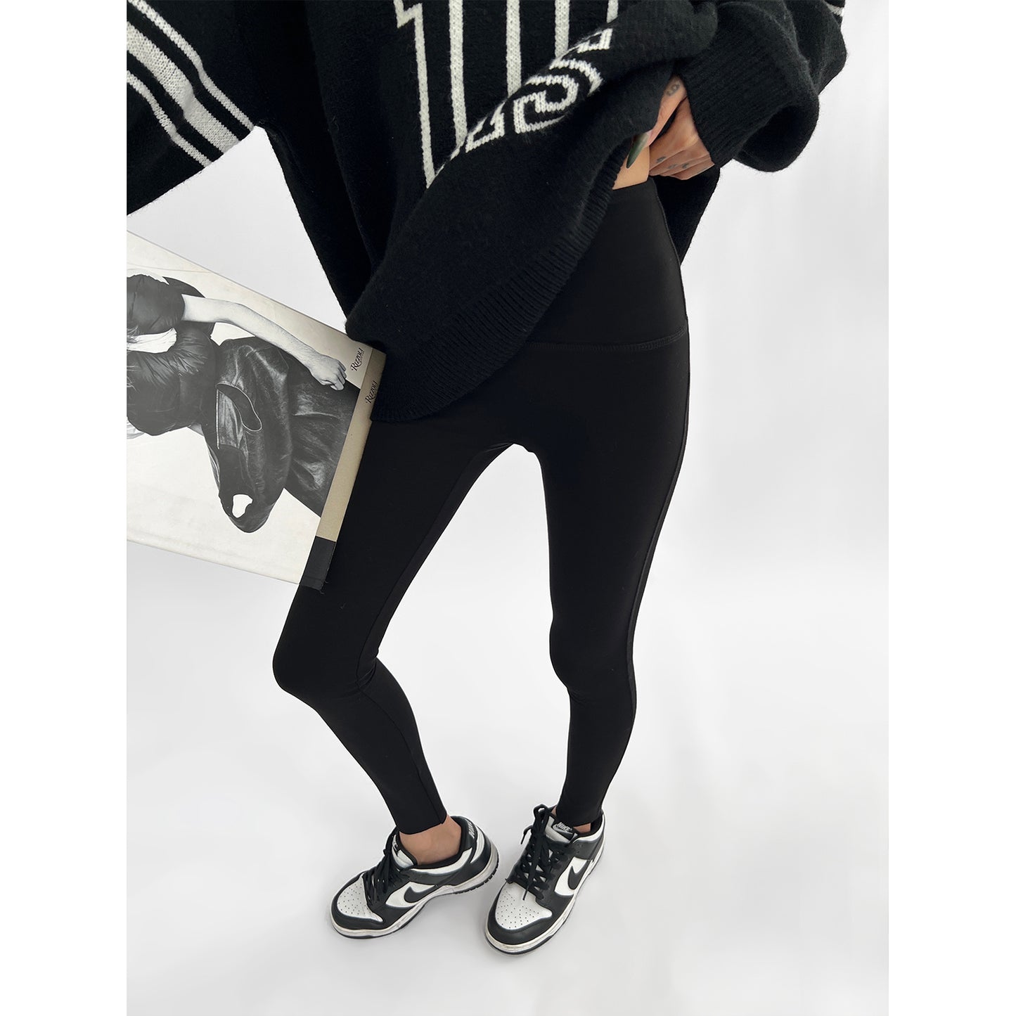 Women's Black Slim Leggings