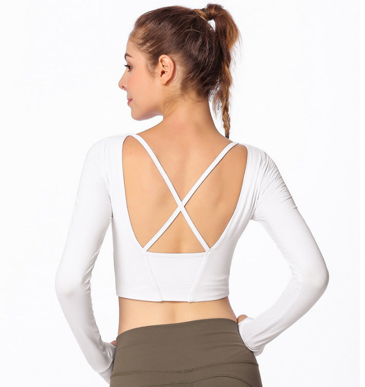 Cross Back Gym Shirt
