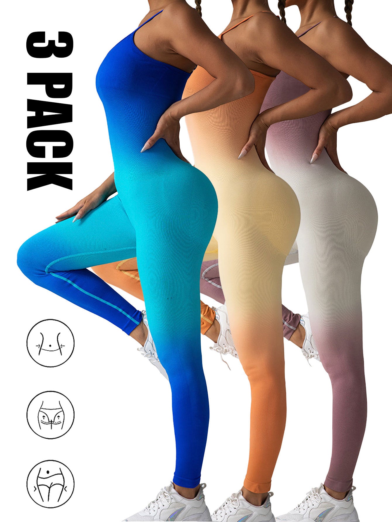 3 Pieces One Piece Jumpsuits For Women