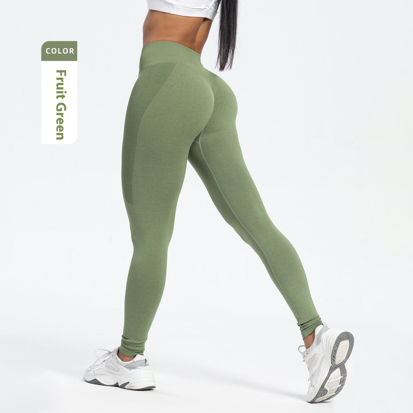 Women's Seamless High-Waist Hip-Lifting Yoga Pants
