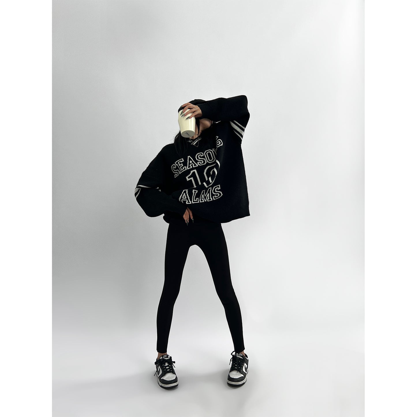 Women's Black Slim Leggings