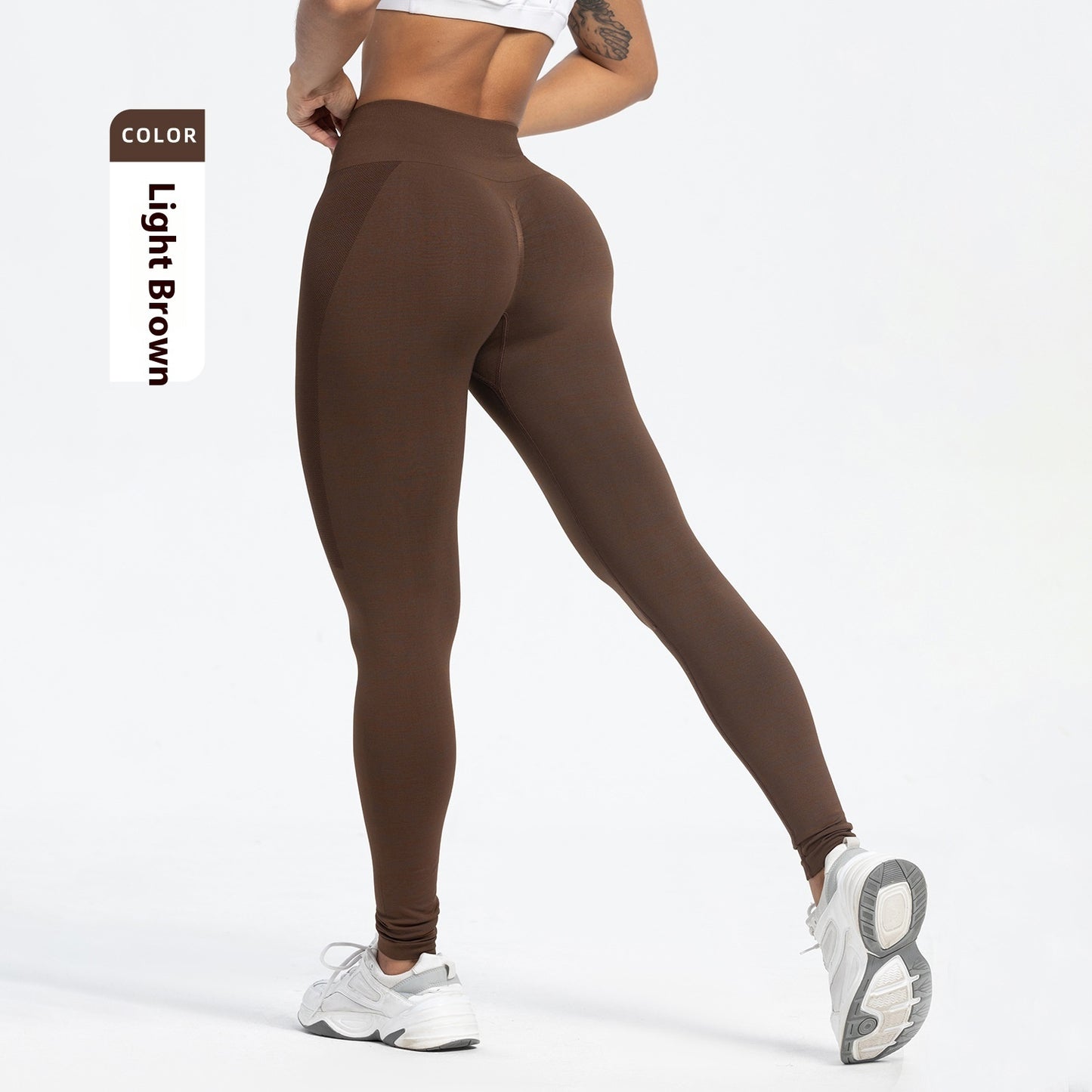 Women's Seamless High-Waist Hip-Lifting Yoga Pants