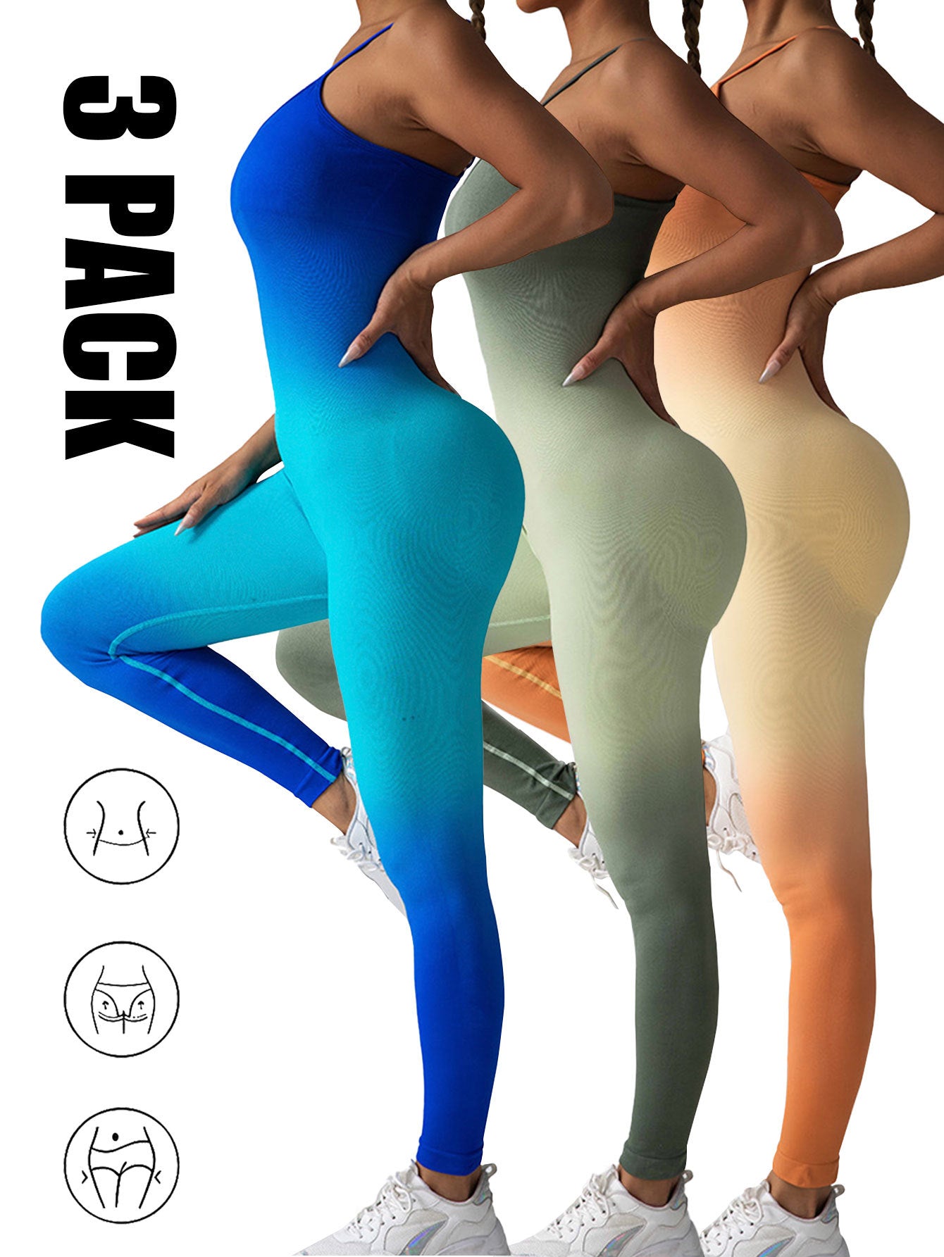 3 Pieces One Piece Jumpsuits For Women