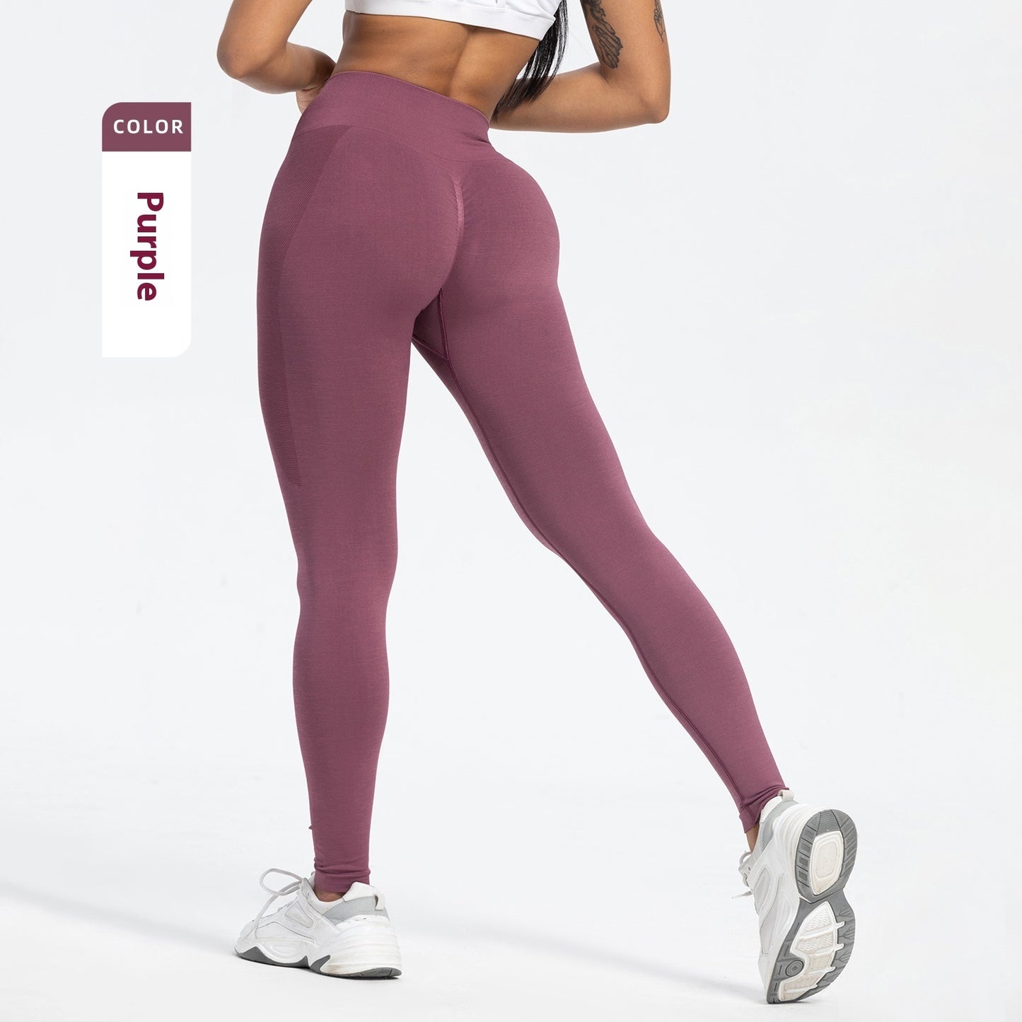 Women's Seamless High-Waist Hip-Lifting Yoga Pants